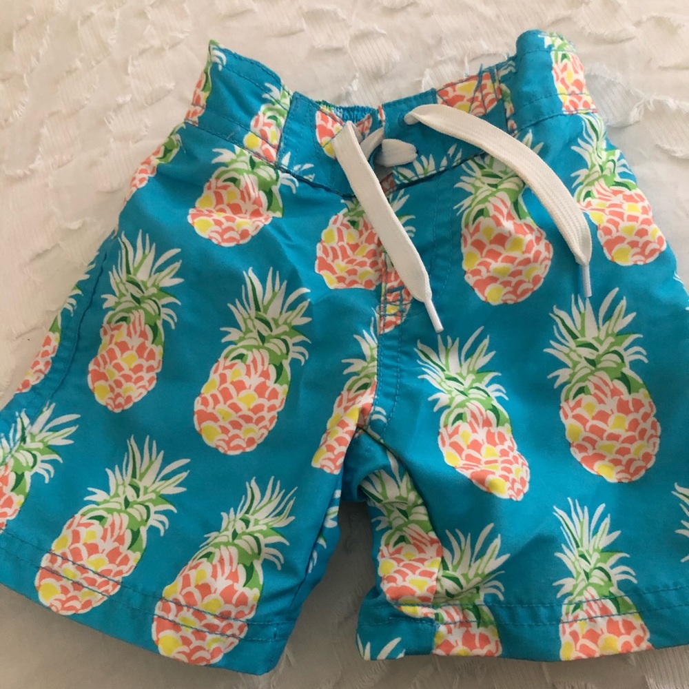 Baby boy Janie and Jackie bathing suit, worn once